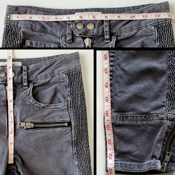 ISABEL Marant Etoile Moto Jeans Pelona Biker Pants - Picture 12 of 15